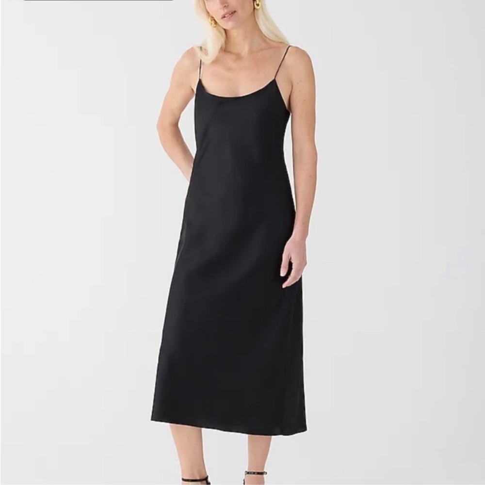 JCrew Women's Gwyneth Cupro Slip Dress NWT
